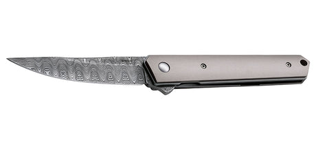 Couteau pliant Boker Plus Kwaiken flipper Damascus acier Damas lame 90 mm