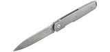 Couteau pliant Boker Plus LFR Damascus acier Damas lame 86 mm lame drop point