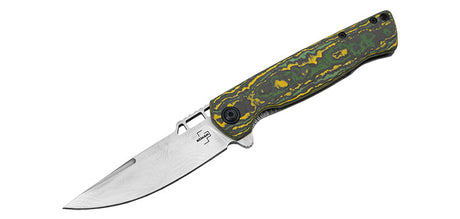 Couteau pliant Boker Plus ME 109 Damast acier Damas lame 80 mm lame drop point