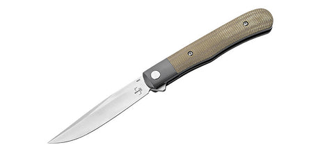 Couteau pliant Boker Plus Modern Trapper Uno acier Nitro-V lame 82 mm