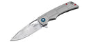 Couteau pliant Boker Plus P-5 Damast acier Damas lame 85 mm lame drop point