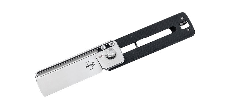 Couteau pliant Boker Plus S-Rail acier D2 lame 51 mm lame sheepfoot