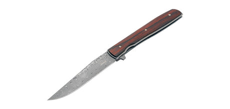 Couteau pliant Boker Plus Urban Trapper Cocobolo Damascus acier Damas lame 88 mm