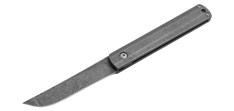 Couteau pliant Boker Plus Wasabi Damascus acier Damas lame 73 mm lame tanto