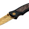 Couteau pliant Boker Tirpitz-Damascus Gold acier Damas lame 99 mm