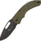 Couteau pliant Browning Hidden Hollow Large acier D2 lame 76 mm manche G10
