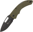 Couteau pliant Browning Hidden Hollow Large acier D2 lame 76 mm manche G10