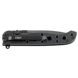 Couteau pliant CRKT M16-01KS acier AUS-8 lame spear point 79 mm manche Zytel
