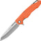 Couteau pliant Camillus Regent acier 420 lame tanto 95 mm manche titane