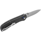 Couteau pliant Camillus Rovax acier 420 lame 83 mm manche titane avec clip de poche