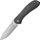 Couteau pliant Camillus Rovax acier 420 lame 83 mm manche titane avec clip de poche