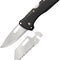 Couteau pliant Cold Steel Click-N-Cut acier 420J2 lame bowie 64 mm