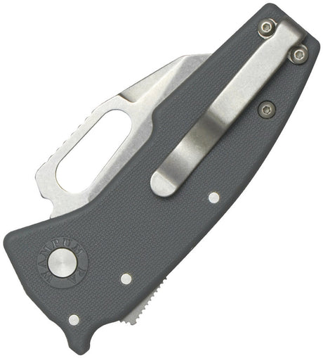 Couteau pliant Demko Nano Shark acier AUS-10A lame 54 mm manche nylon