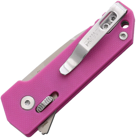 Couteau pliant Dreamtech D4251 acier D2 lame drop point 48 mm manche G10