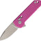 Couteau pliant Dreamtech D4251 acier D2 lame drop point 48 mm manche G10