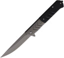 Couteau pliant ElitEdge 10-A106 acier 420C lame 102 mm manche titane