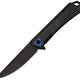 Couteau pliant ElitEdge 10-A83S acier 3Cr13 lame 95 mm manche acier inoxydable