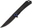 Couteau pliant ElitEdge 10-A83S acier 3Cr13 lame 95 mm manche acier inoxydable