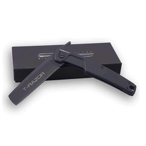 Couteau pliant Extrema Ratio T-Razor acier N690 lame 95 mm manche aluminium