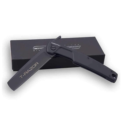 Couteau pliant Extrema Ratio T-Razor acier N690 lame 95 mm manche aluminium
