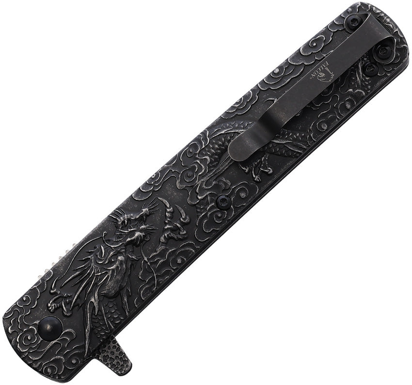 Couteau pliant Falcon Dragon KS3024 à ouverture assistée verrouillage linerlock