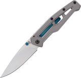 Couteau pliant Gerber Paralite lame 80 mm manche acier inoxydable