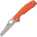 Couteau pliant Honey Badger Knives Large Rescue acier 8Cr13MoV lame sheepsfoot 92 mm