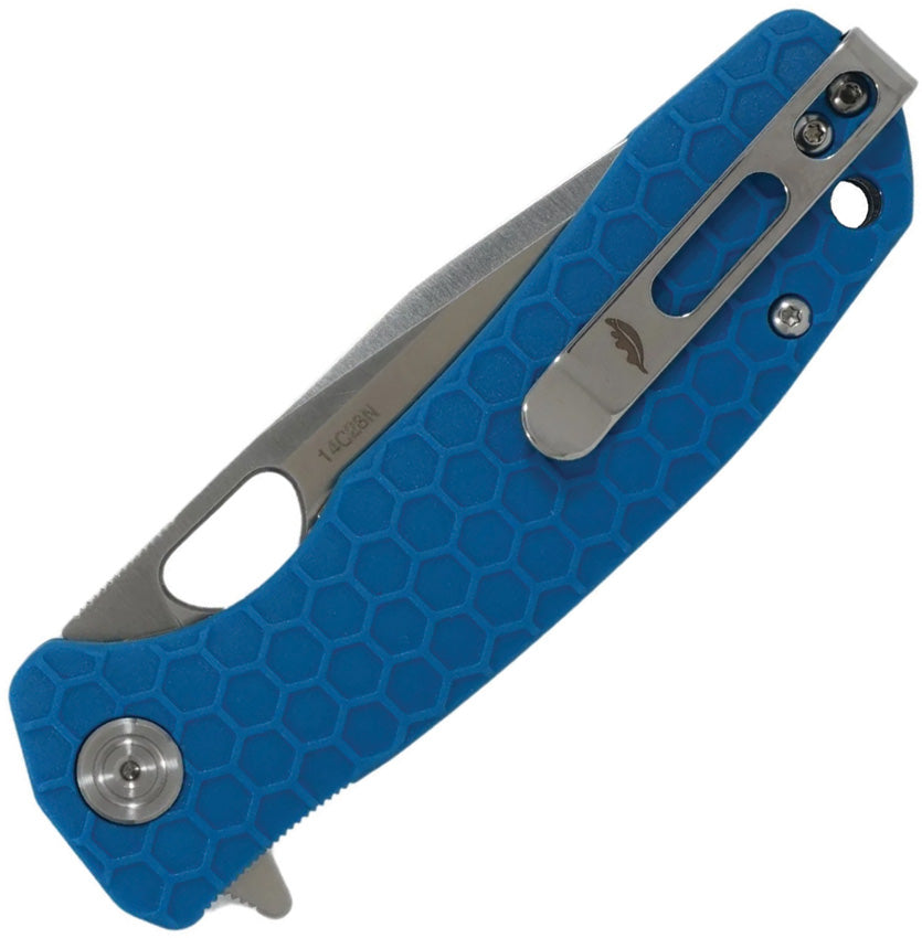 Couteau pliant Honey Badger Knives Medium acier 14C28N lame tanto 80 mm