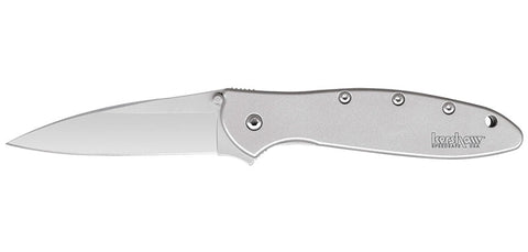Couteau pliant Kershaw Leek sheepfoot 1660 acier 14C28N lame 76 mm