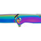Couteau pliant Kershaw Misdirect Rainbow 1365 acier 4Cr14 lame 76 mm