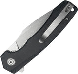 Couteau pliant Kubey Calyce acier 14C28N lame 89 mm manche G10 avec clip de poche