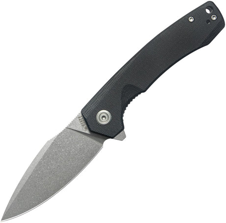Couteau pliant Kubey Calyce acier 14C28N lame 89 mm manche G10 avec clip de poche