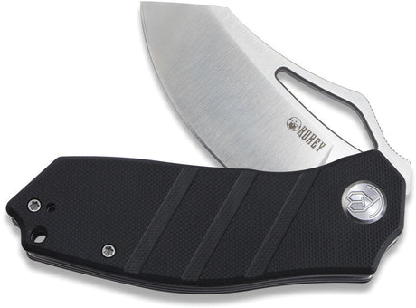 Couteau pliant Kubey Ceyx acier D2 lame tanto 75 mm manche G10 avec clip de poche