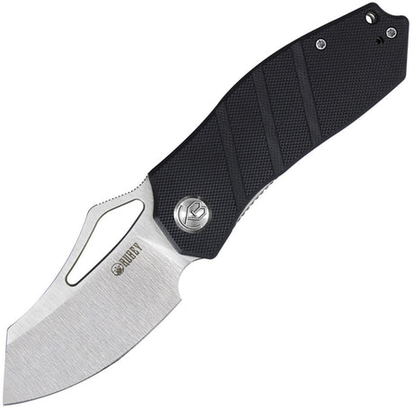 Couteau pliant Kubey Ceyx acier D2 lame tanto 75 mm manche G10 avec clip de poche