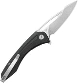 Couteau pliant Kubey Merced acier 14C28N lame 89 mm manche G10 avec clip de poche
