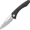 Couteau pliant Kubey Merced acier 14C28N lame 89 mm manche G10 avec clip de poche