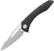 Couteau pliant Kubey Merced acier 14C28N lame 89 mm manche G10 avec clip de poche