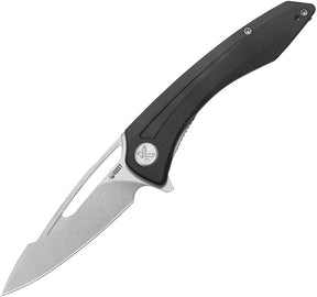 Couteau pliant Kubey Merced acier 14C28N lame 89 mm manche G10 avec clip de poche