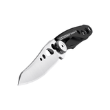 Couteau pliant Leatherman Skeletool KB lame 420HC de 6,6 cm, clip amovible