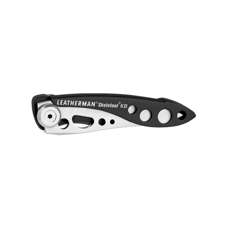 Couteau pliant Leatherman Skeletool KB lame 420HC de 6,6 cm, clip amovible