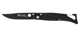 Couteau pliant Lug SP1T SP1TB acier 7Cr17MoV lame 80 mm lame clip point