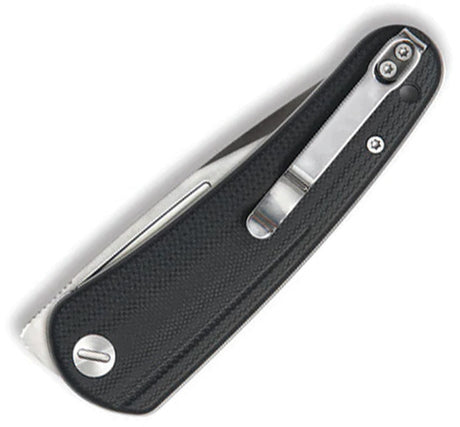 Couteau pliant MOLSECT Orbit acier 14C28N lame drop point 83 mm manche G10
