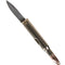Couteau pliant Mil-Tec en forme de cartouche lame acier inoxydable 4,2 cm manche zinc