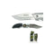 Couteau pliant OPEX Rangers insigne Légion manche aluminium avec coupe-sangle