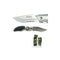 Couteau pliant OPEX Rangers insigne Sapeurs-Pompiers aluminium et lame inoxydable