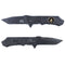 Couteau pliant OPEX Survival Légion acier inoxydable 440, lame 8,5 cm et étui nylon