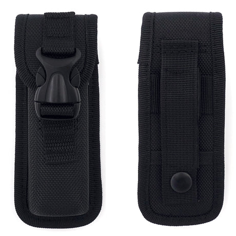 Couteau pliant OPEX Survival Para acier 440, 11,5 cm replié, étui nylon fourni