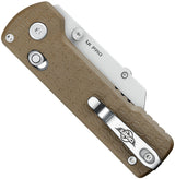 Couteau pliant Oknife Otacle U1 Pro acier SK5 manche PEEK verrouillage rail lock