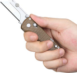 Couteau pliant Oknife Otacle U1 Pro acier SK5 manche PEEK verrouillage rail lock