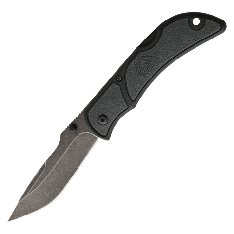 Couteau pliant Outdoor Edge Small Chasm Lockback Medium Gray
